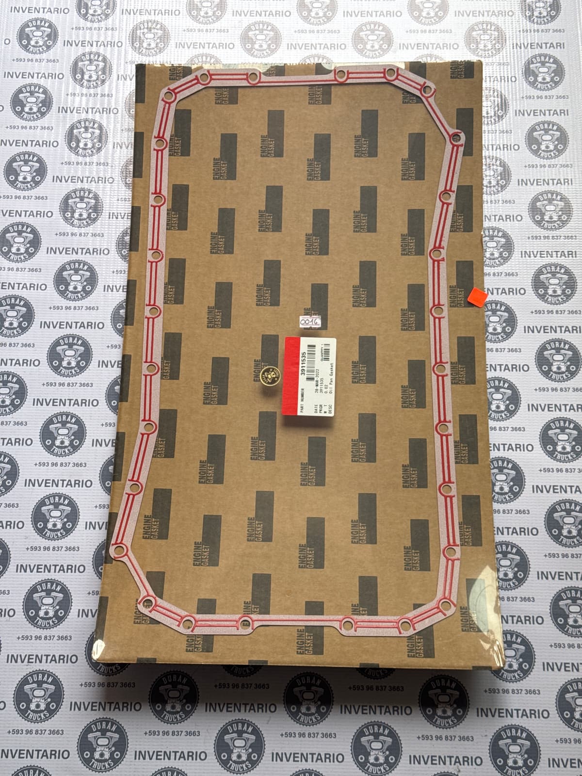 EMPAQUE DEL CARTER CUMMINS 4BT