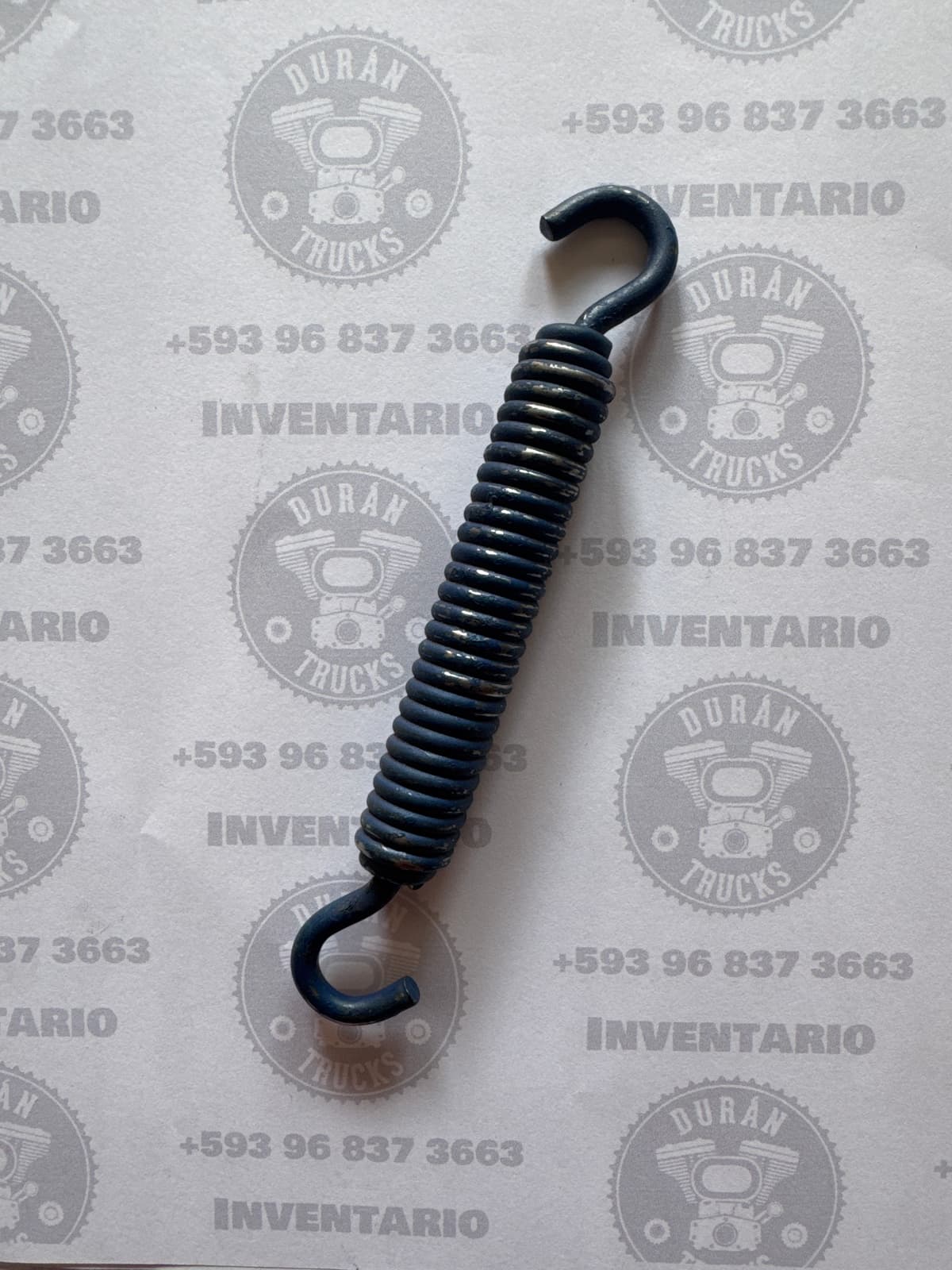 SIMBRA O RESORTE DE ZAPATA COLOR AZUL MARINO 15.5Cm
