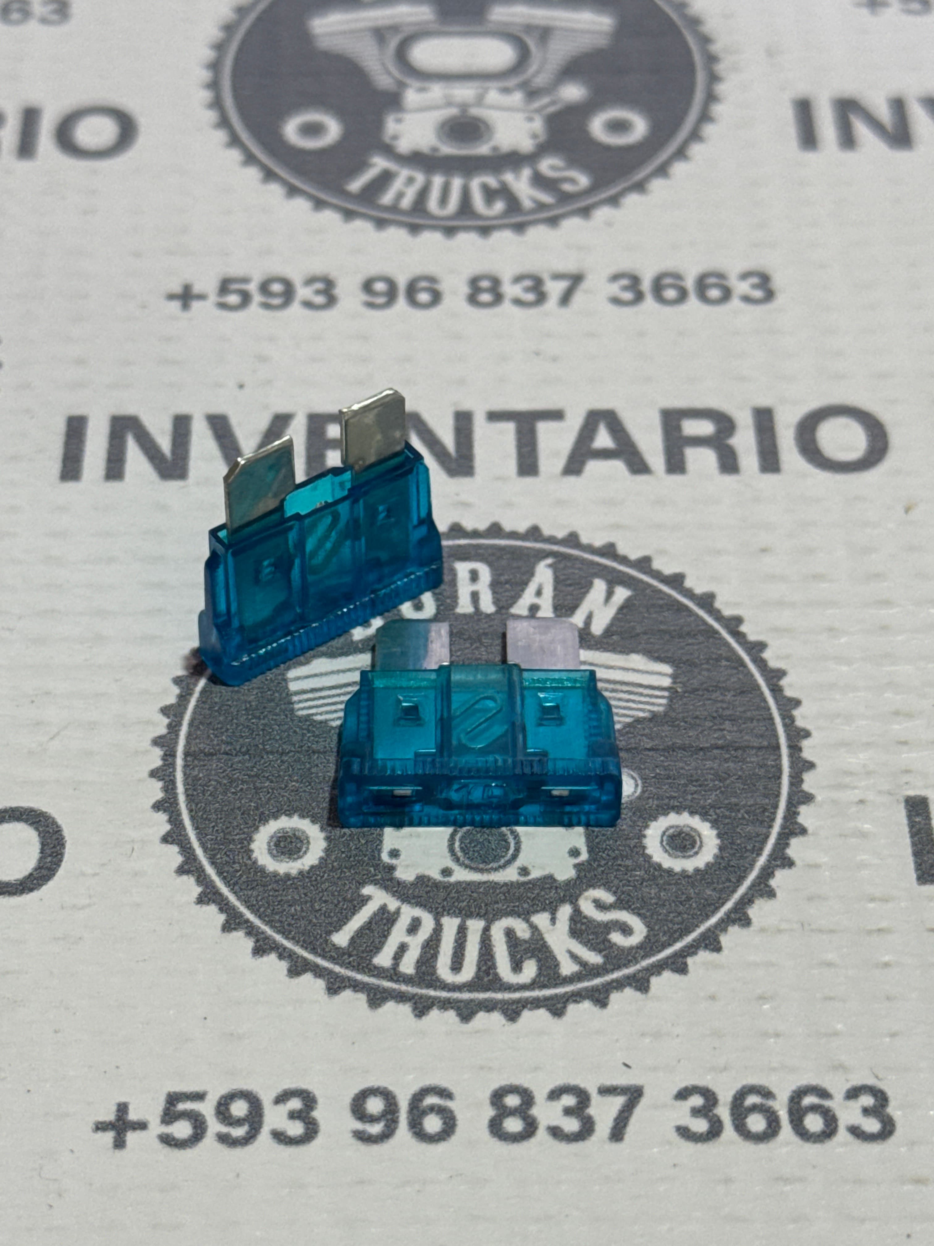 FUSIBLES 15 AMP COLOR AZUL