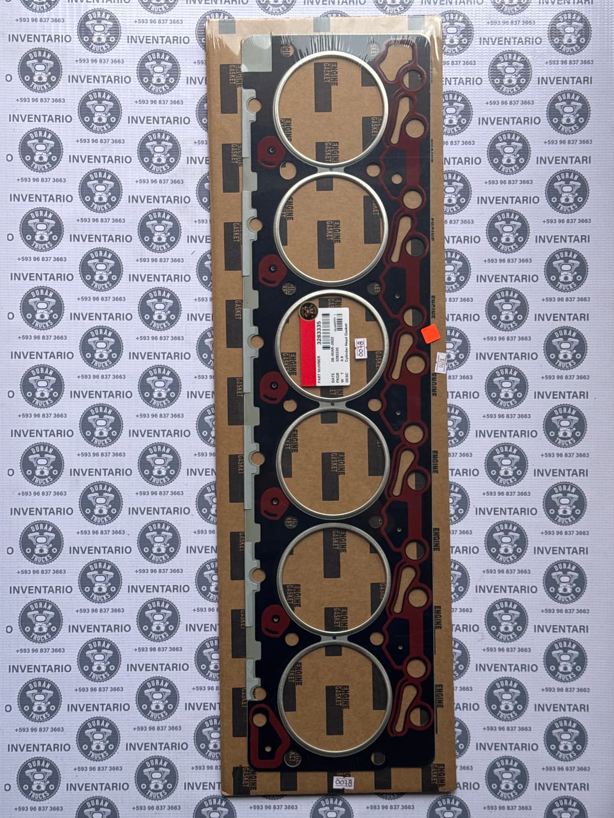 EMPAQUE DE CABEZOTE CUMMINS 6BT 