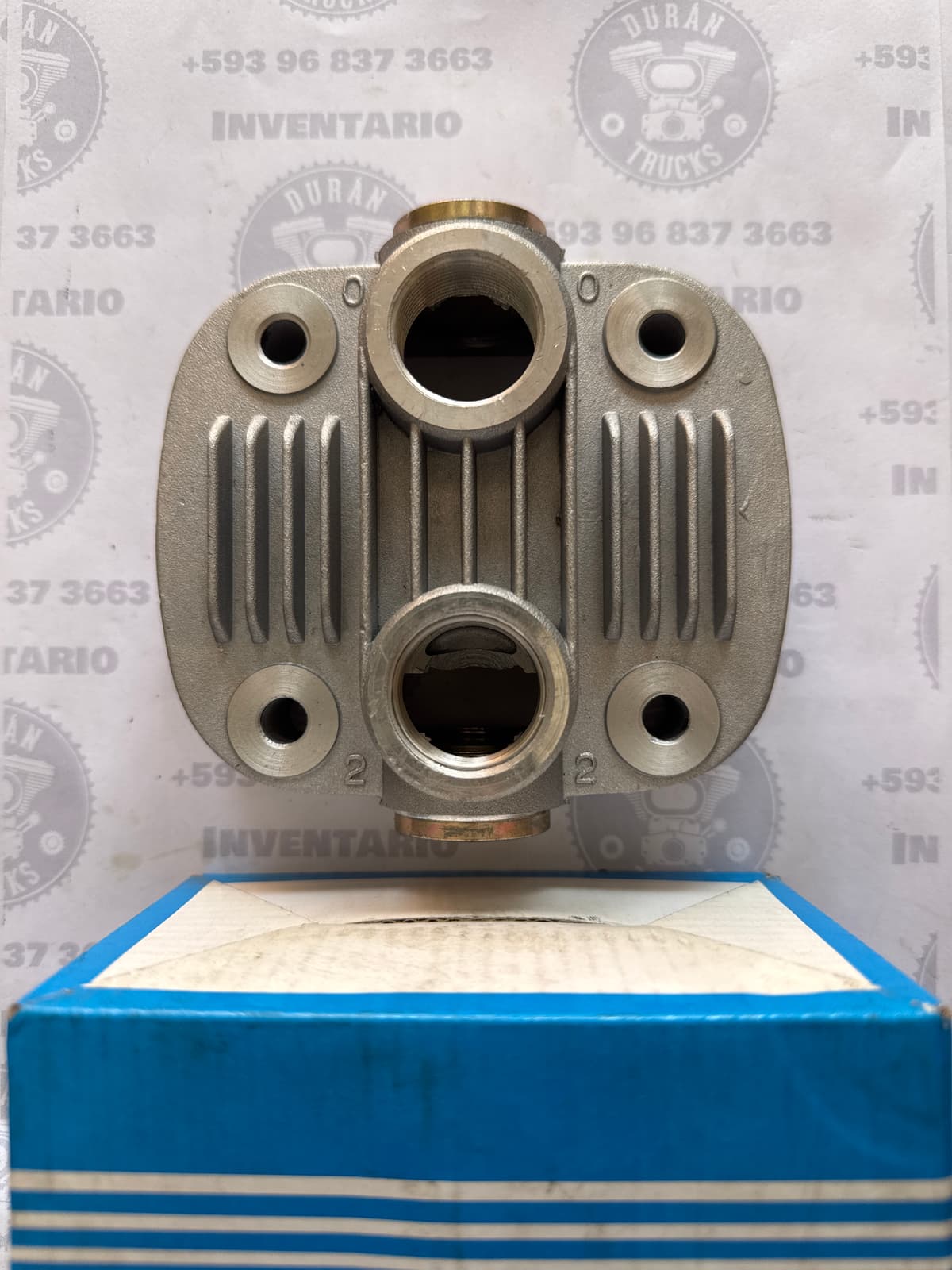 CABEZOTE DE COMPRESOR 75mm MERCEDES 