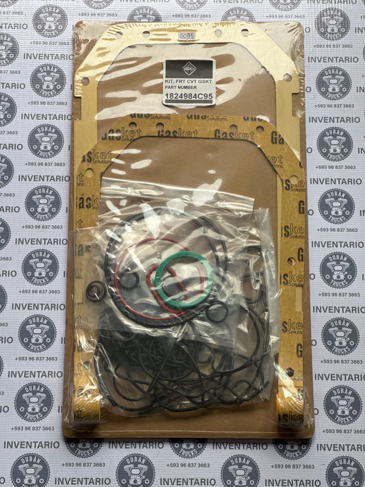 KIT DE CAUCHOS DE TAPA DE DISTRIBUCION INTERNATIONAL DT466E 4700 