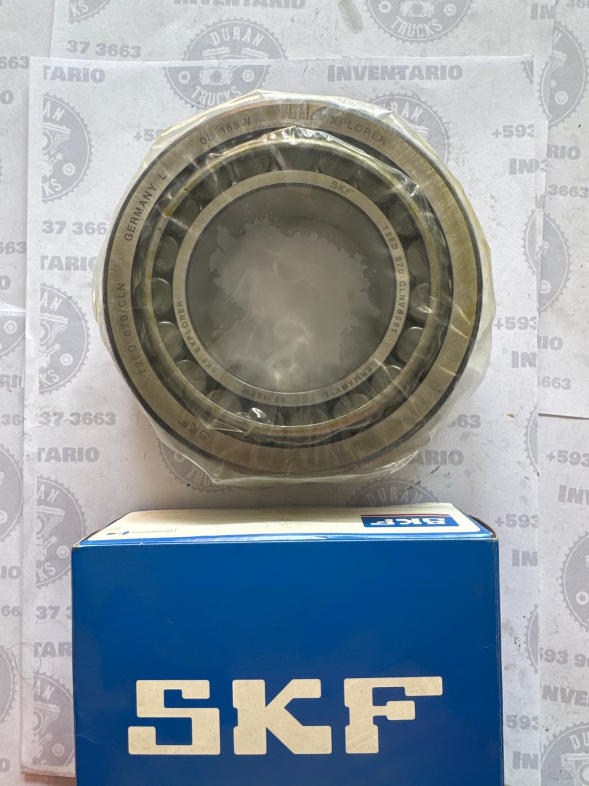 RODILLO DE RUEDA DELANTERA KODIAK T2ED 070/QCLN  /  T2ED 070/QCLNVB061  /  18 2840 / 18 2860