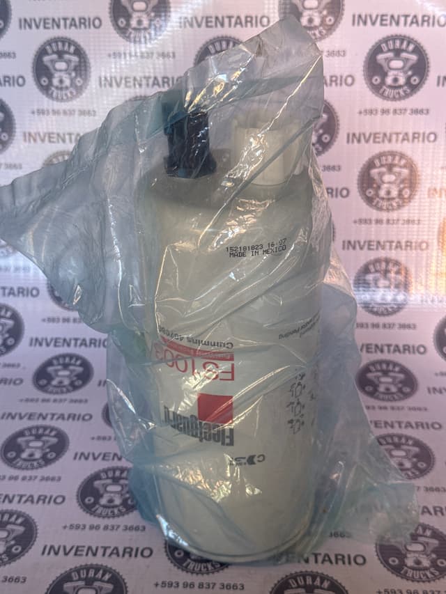 FILTRO DE DIESEL CON SEPARADOR DE AGUA Y SENSOR