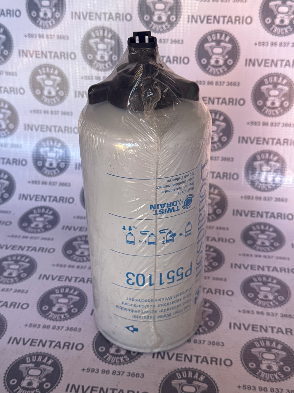 FILTRO DE DIESEL CON SEPARADOR DE AGUA Y SENSOR