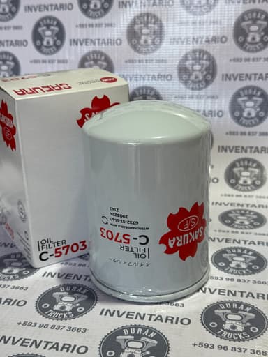 FILTRO DE ACEITE FORD CARGO 815 - foto 1