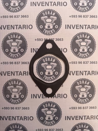 EMPAQUE DE MULTIPLE DE ESCAPE MOTOR CUMMINS ISZ LATERAL - foto 1