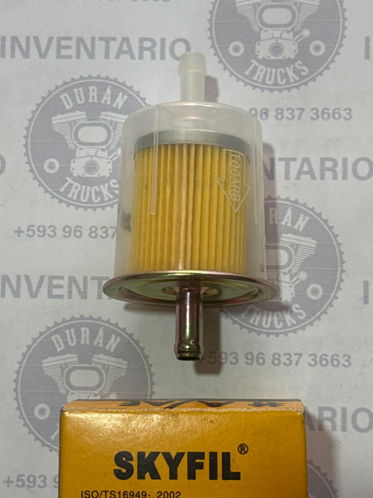 FILTRO DE GASOLINA UNIVERSAL