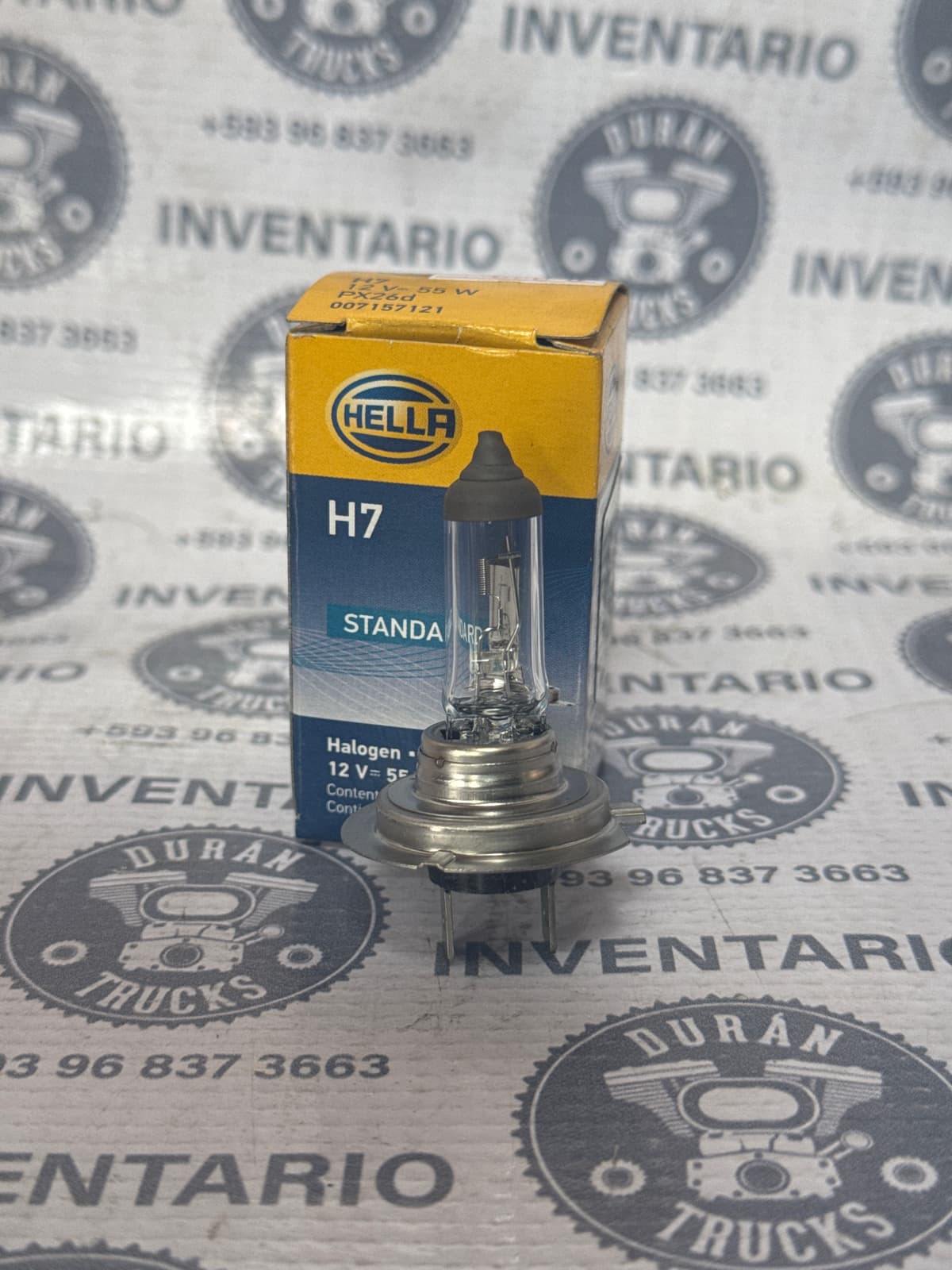 HALOGENOS 12V 55W H7