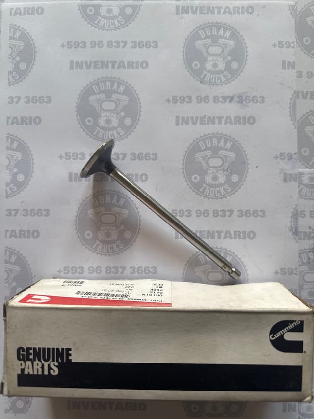 VALVULAS DE ESCAPE CUMMINS ISB QSB CASE NEW HOLLAND IVECO