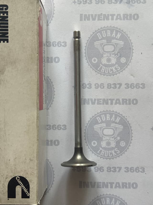 VALVULAS DE ADMISION CUMMINS ISB QSB CASE NEW HOLLAND IVECO