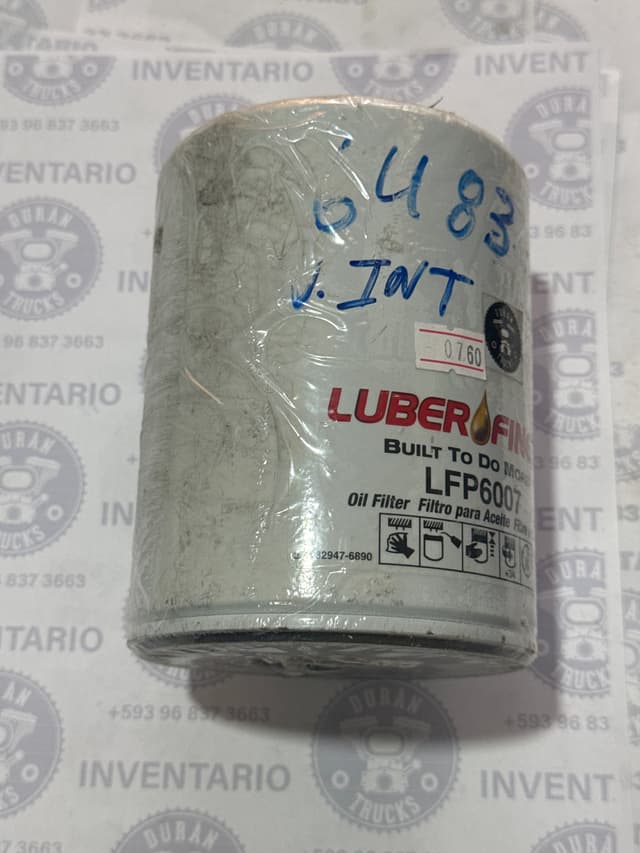 FILTRO DE ACEITE ISUZU FVR CATERPILLAR