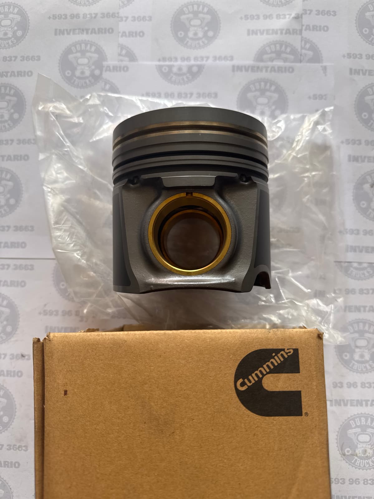 PISTON DE MOTOR CUMMINS ISL 8.9 DE UN CUERPO