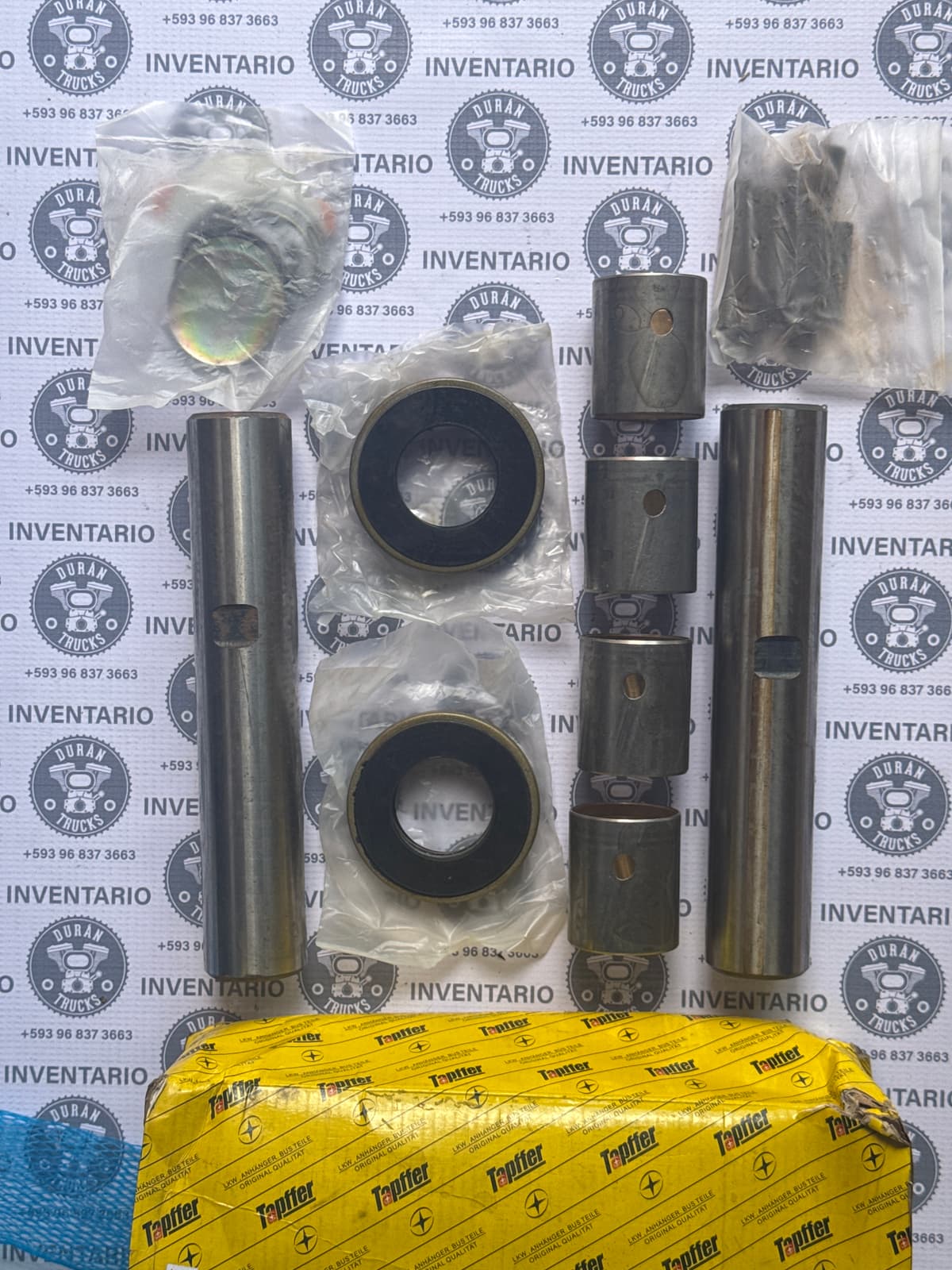 KIT DE PINES Y BOCINES FORD 9000 CHEVROLET GMC 44mm X 240 mm 