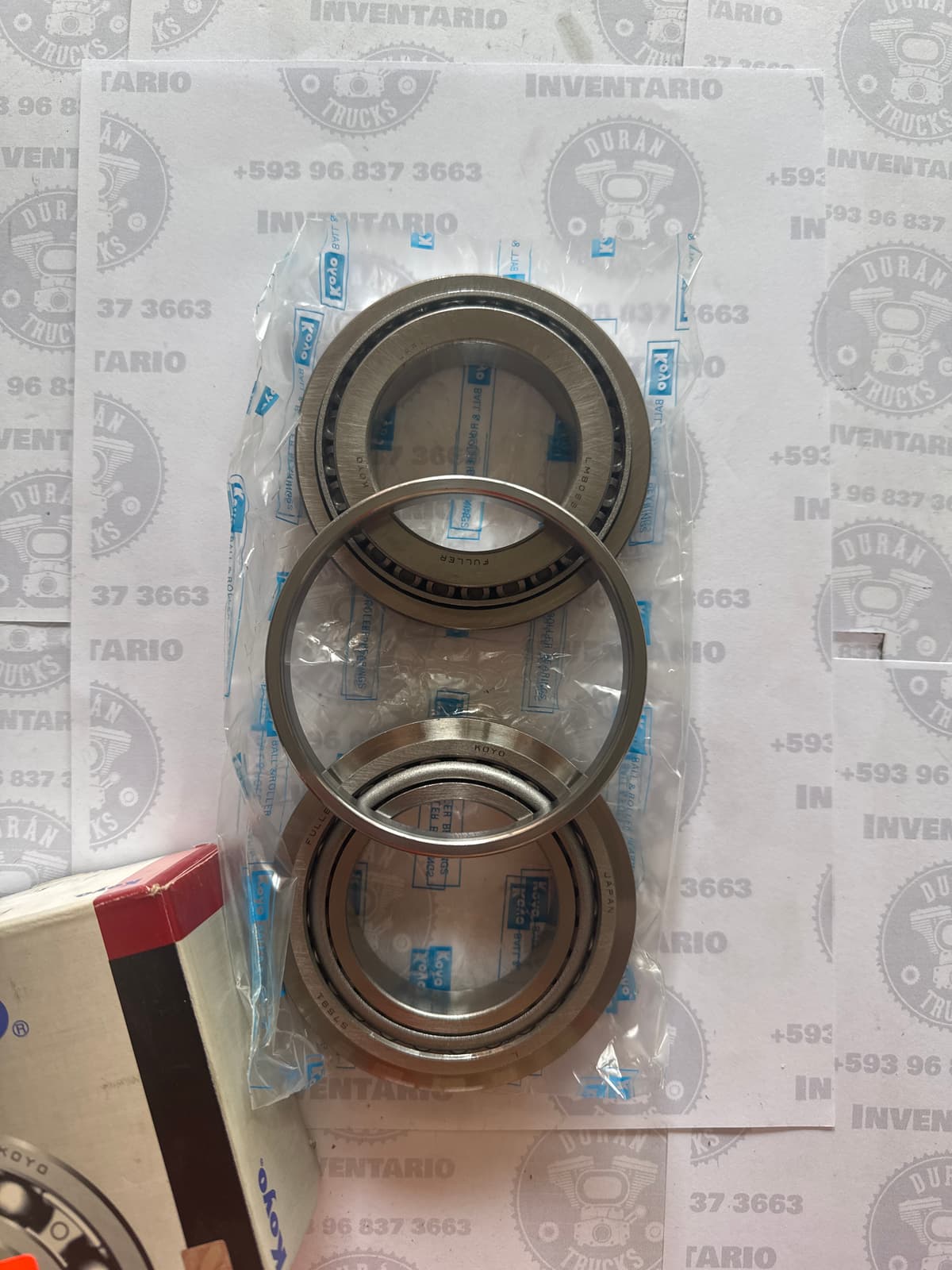 KIT DE RODILLOS GEMELOS CAJA DE 18V
