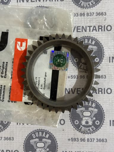 PIÑON DE CIGUEÑAL MOTOR CUMMINS ISB QSB4.5 QSB6.7 - foto 1