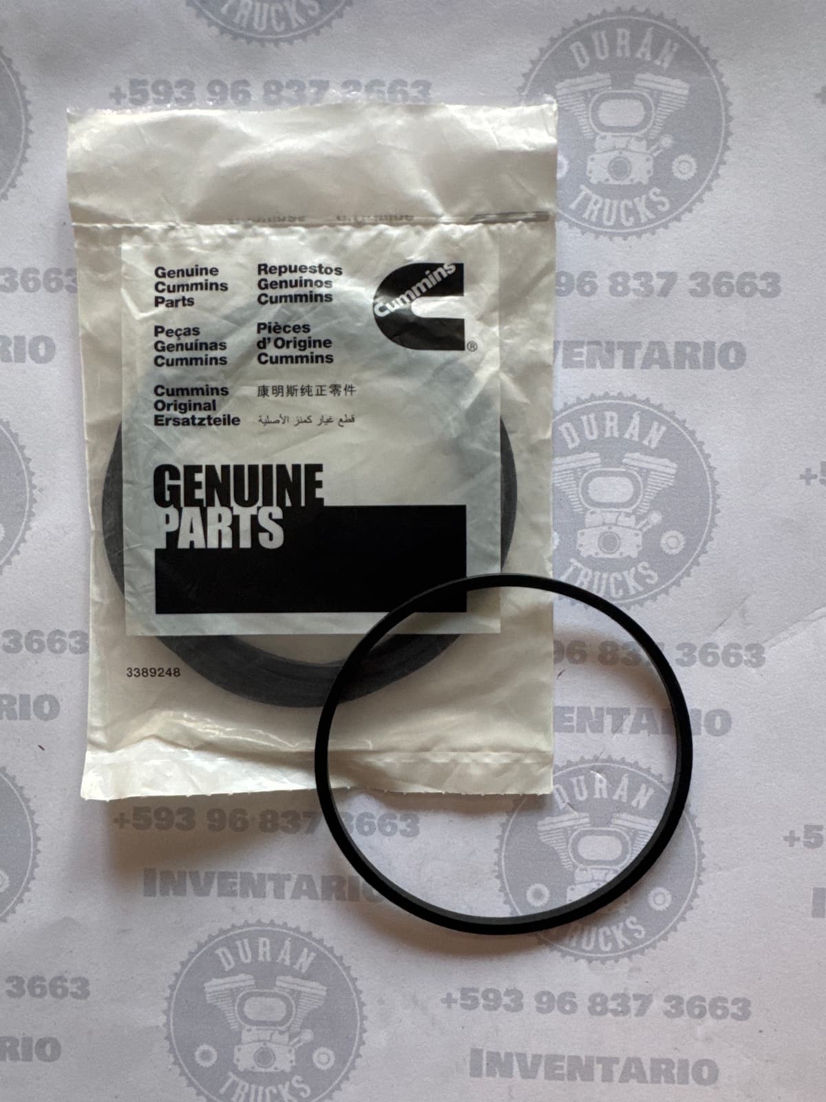 ORING GRANDE DE DISTRIBUCION MOTOR ISM