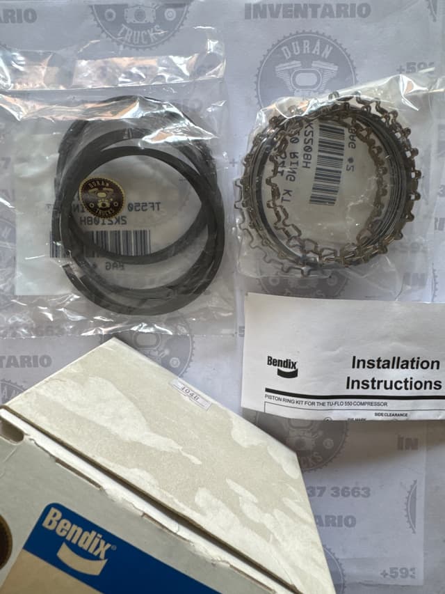 JGO. DE RINES COMPRESOR 020 TUFLO 550-750 (para dos pistones)