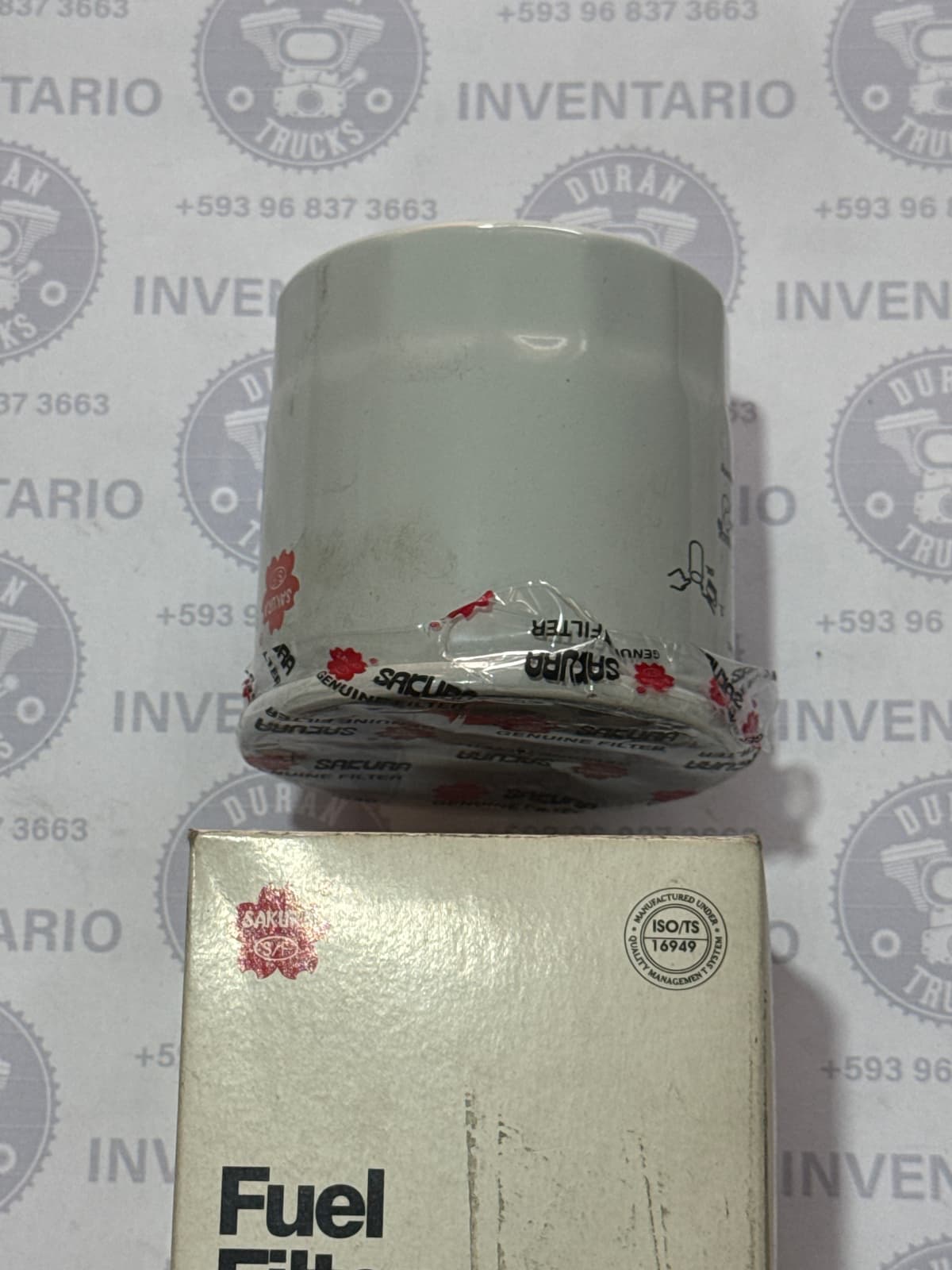 FILTRO DE COMBUSTIBLE DAIHATSU DELTA ANTIGUO ISUZU NPR 4BD2 NKR TLD ELD 