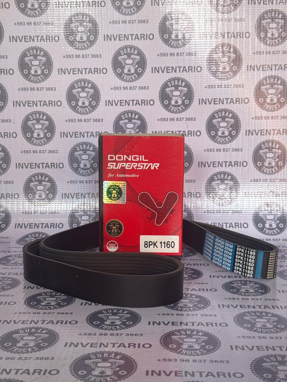BANDA ACANALADA INTERNATIONAL 9100 9200 10.8L. KENWORTH T400 T600A T800 10L.