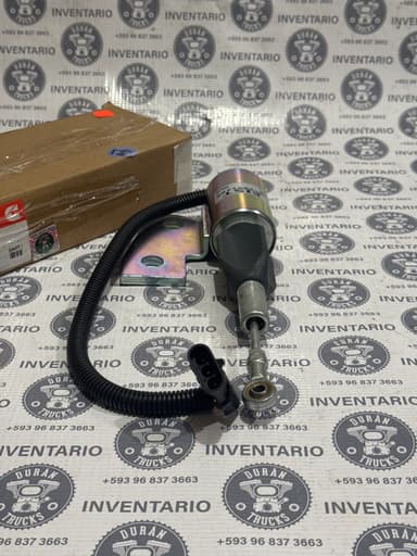 VALVULA SELENOIDE DE APAGADO DE MOTOR 4BT 6BT 24V - foto 1