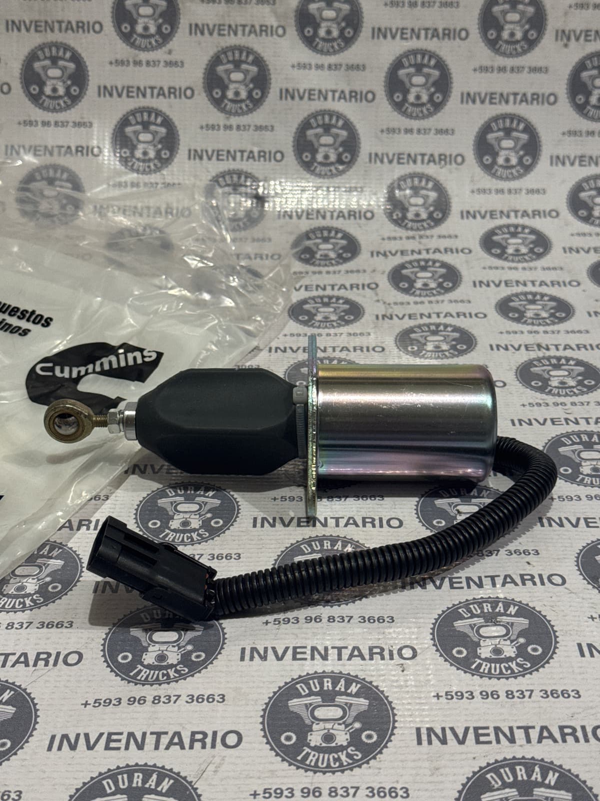 VALVULA SELENOIDE DE APAGADO DE MOTOR 4BT 6BT 24V