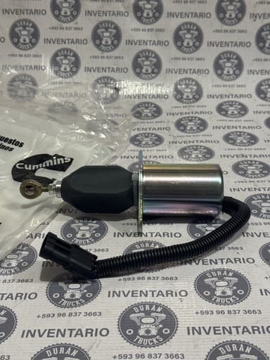 VALVULA SELENOIDE DE APAGADO DE MOTOR 4BT 6BT 24V - foto 1