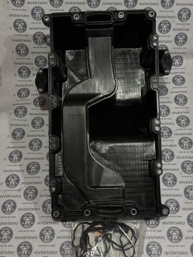 CARTER DE ACEITE MOTOR CUMMINS ISF 3.8 DOBLE PERNO - foto 2