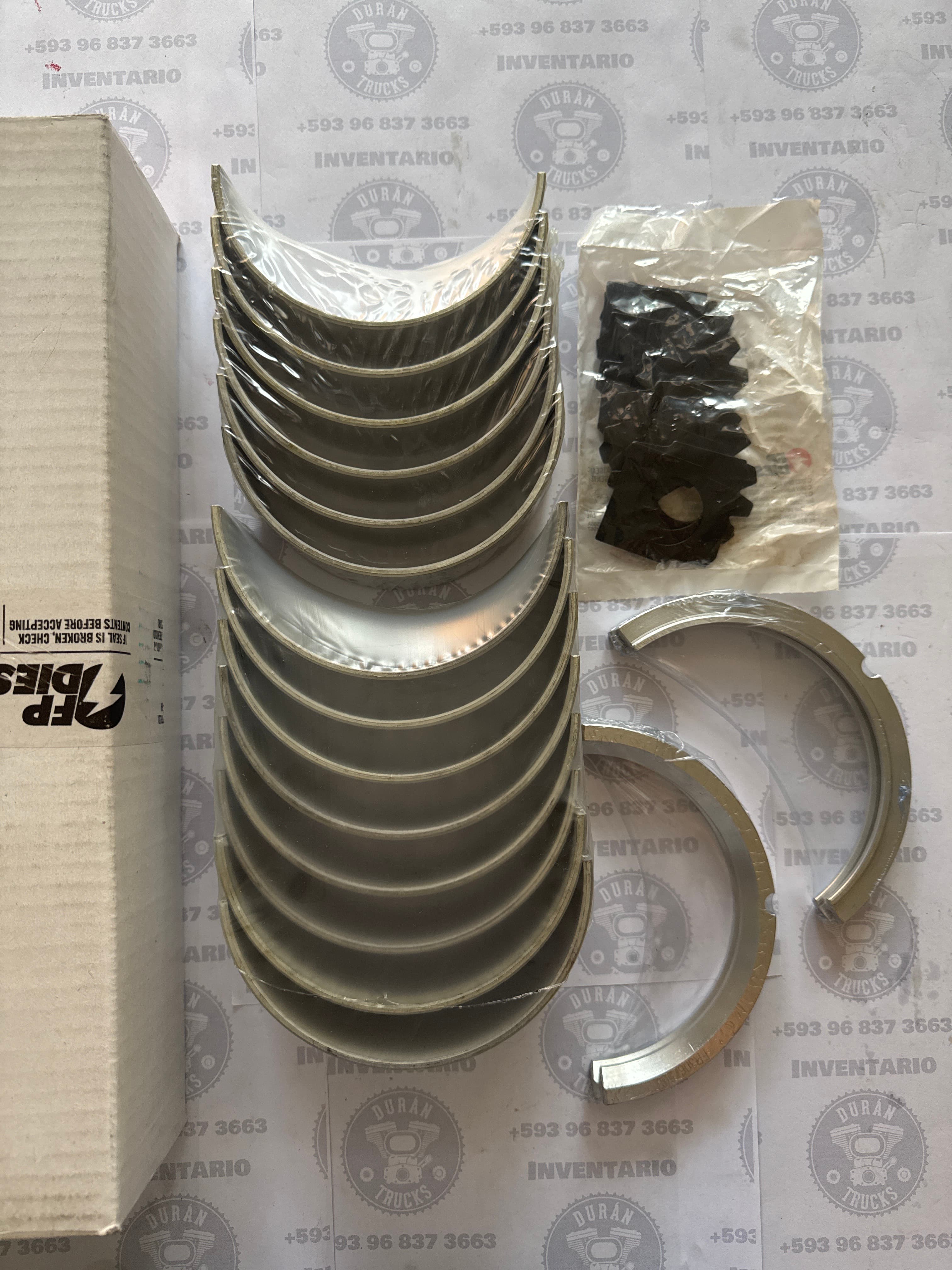 CHAPAS DE BANCADA STD CUMMINS NTC N14 N14E