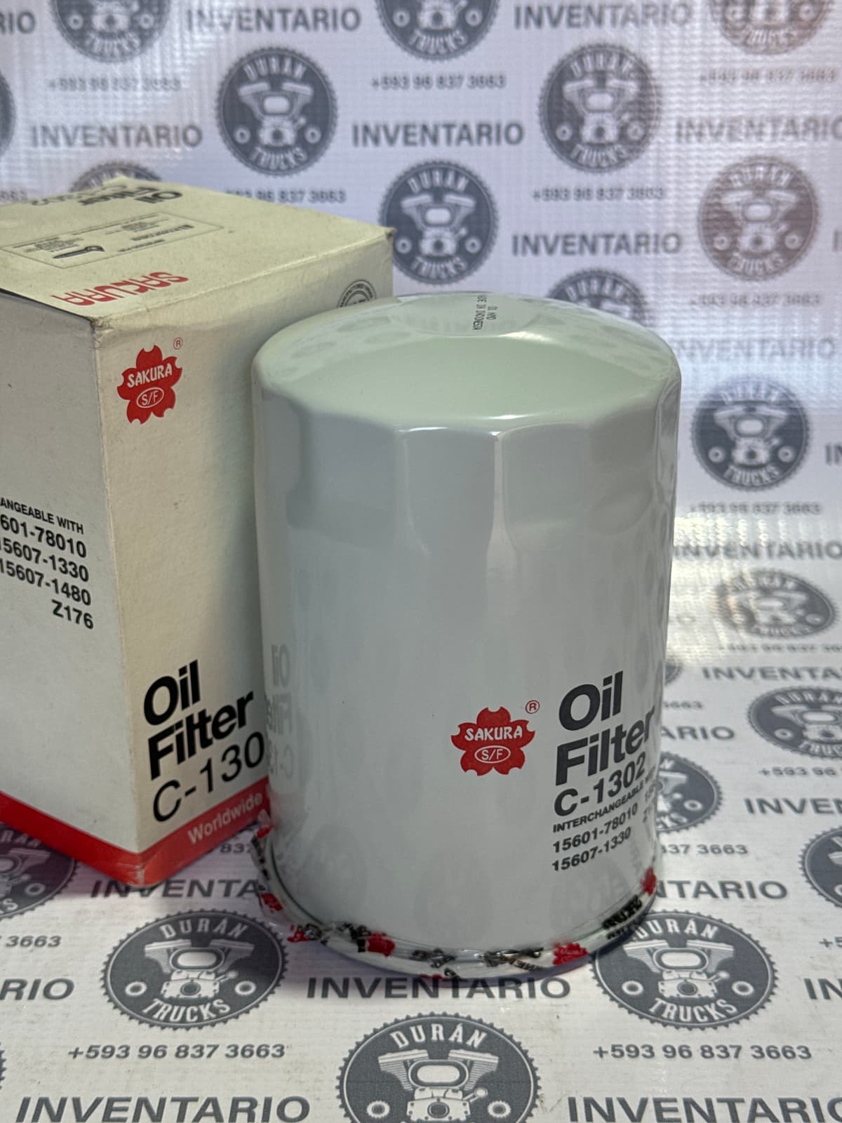 FILTRO DE ACEITE HINO FB FC MITSUBISHI  TOYOTA HIUNDAY HD72, TERRACAN, KIA PREGIO 2002