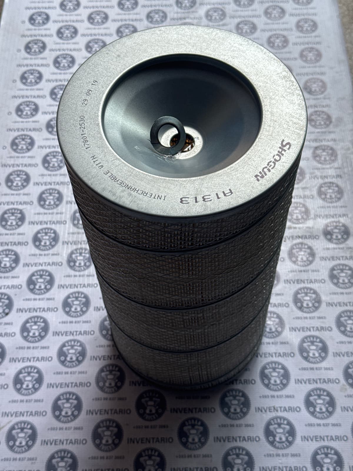FILTRO DE AIRE PRIMARIO HINO GD GH   (trabaja con filtro A-1307) hasta 2008