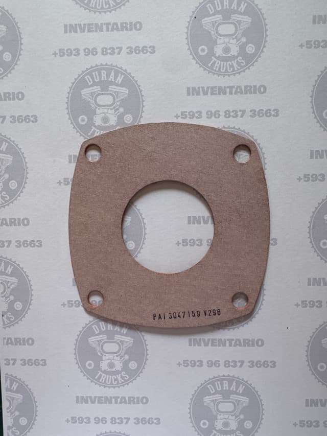 EMPAQUE DE CABEZOTE DE COMPRESOR CUMMINS NTC COLOR ROJO