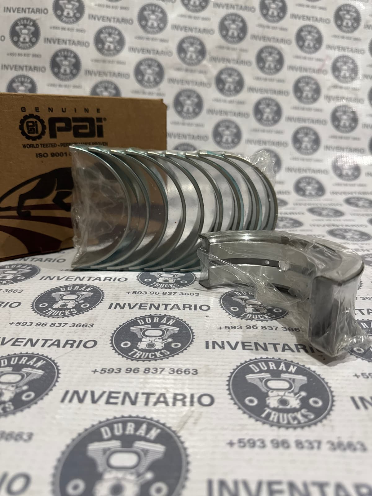 KIT DE CHAPAS DE BANCADA 010 CUMMINS 4BT 3.9  4.5