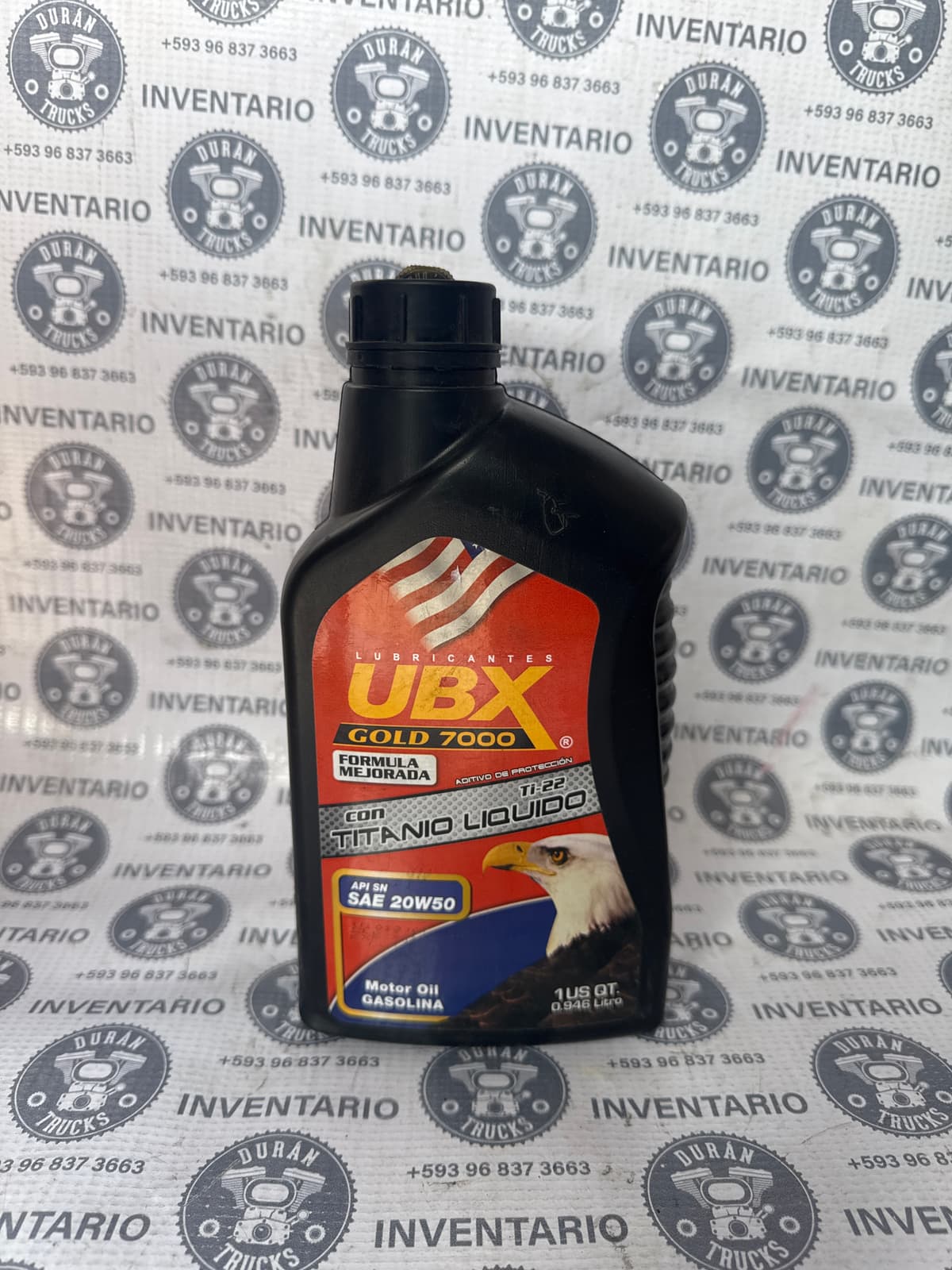 CUARTO ACEITE DE MOTOR GASOLINA