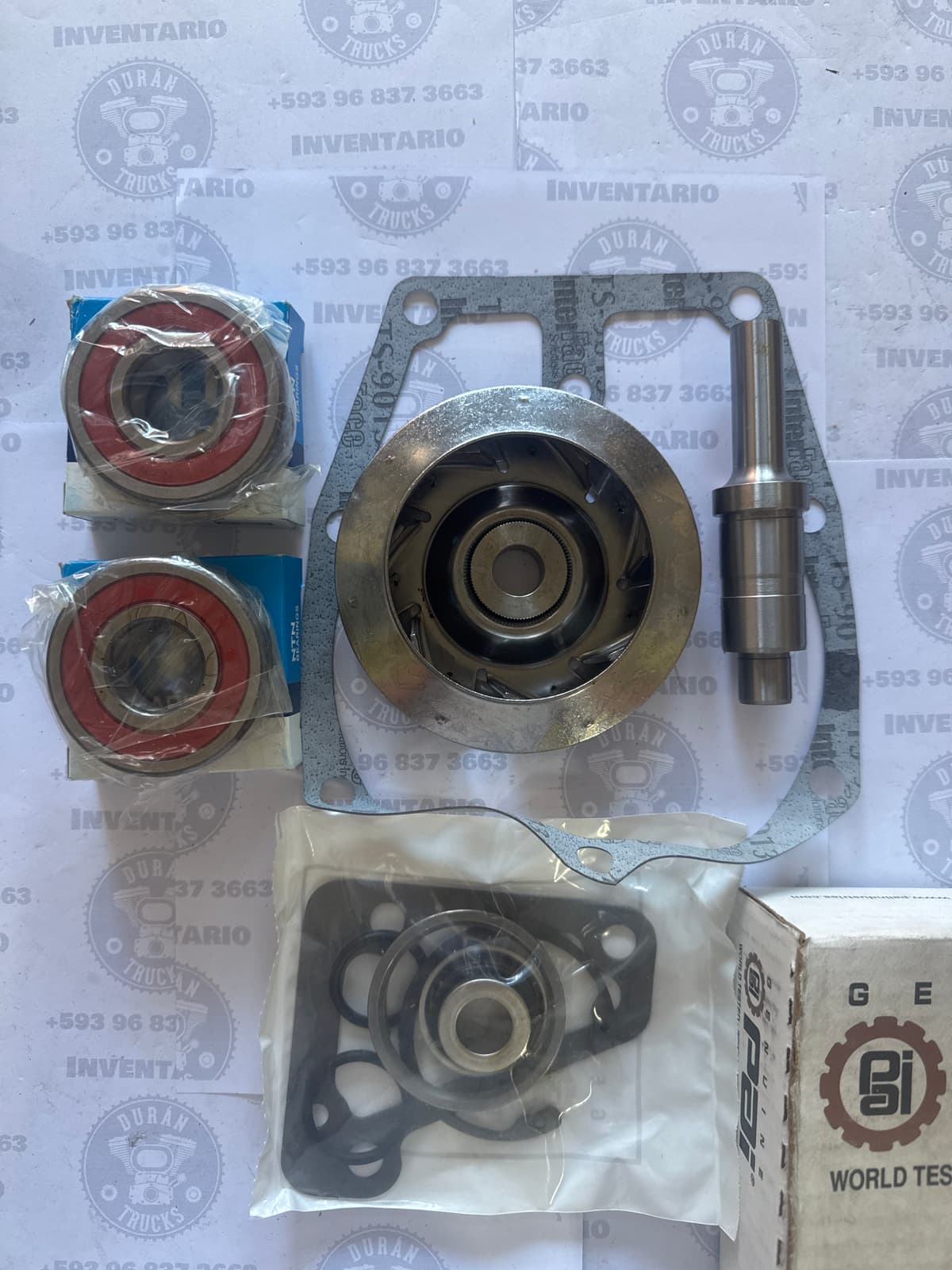 KIT DE REPARACION DE BOMBA DE AGUA CUMINS NT88