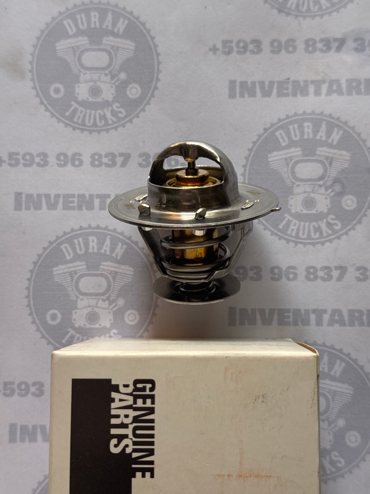 TERMOSTATO MOTOR CUMMINS 4BT 6BT 54mm 160° CARGO 815  72°