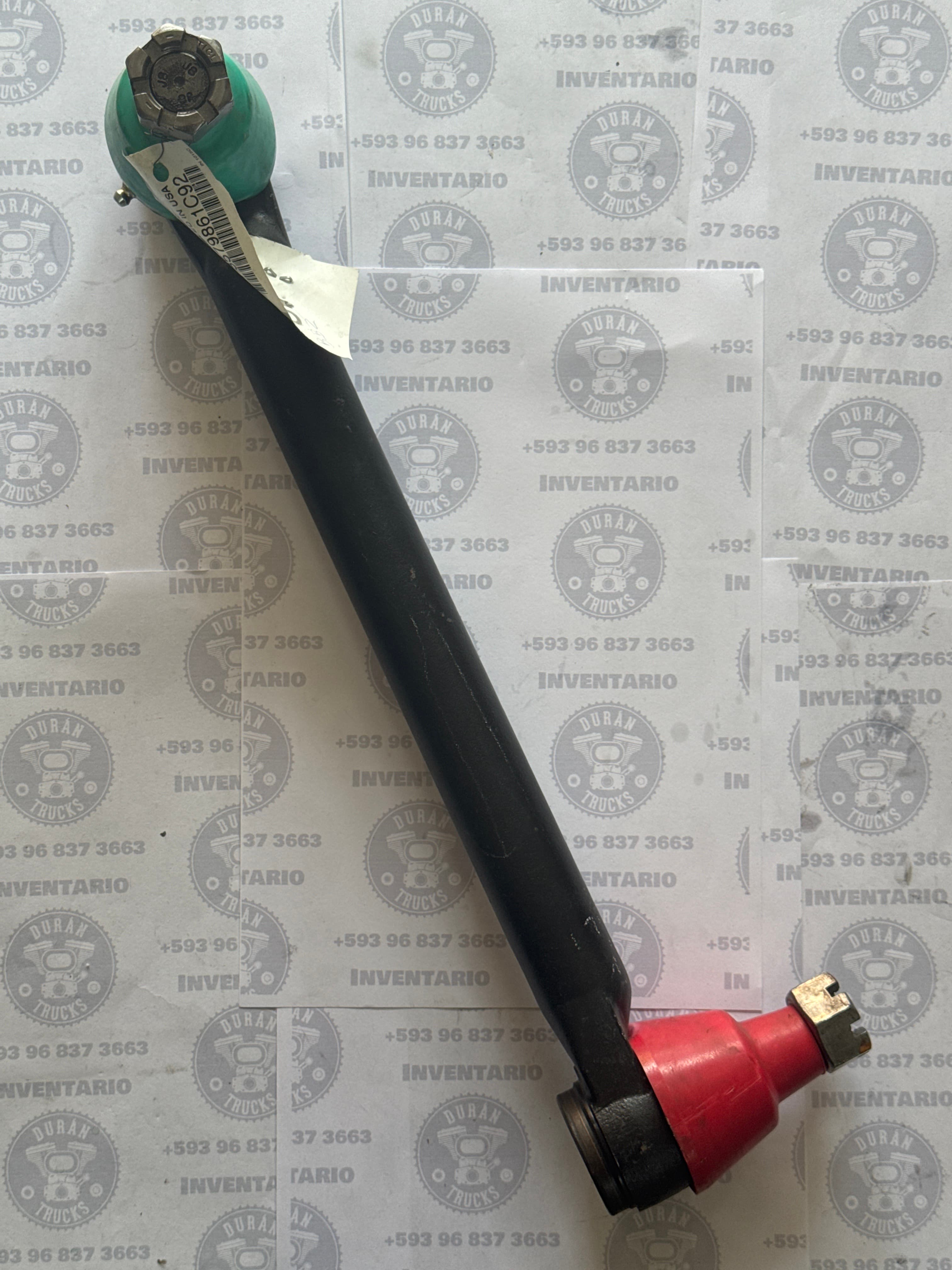 BARRA DE DIRECCION CORTA INTERNATIONAL 16.5" LARGO 7300 - 7400 - 7600