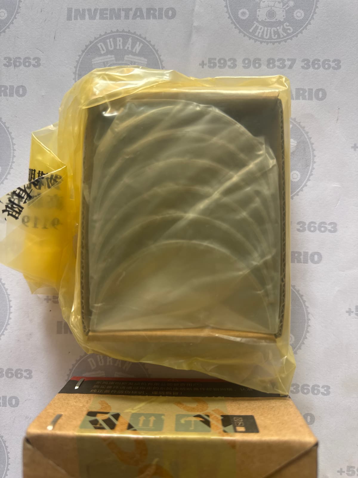 CHAPAS DE BIELA INFERIOR STD CUMMINS 4BT - 6BT - ISB