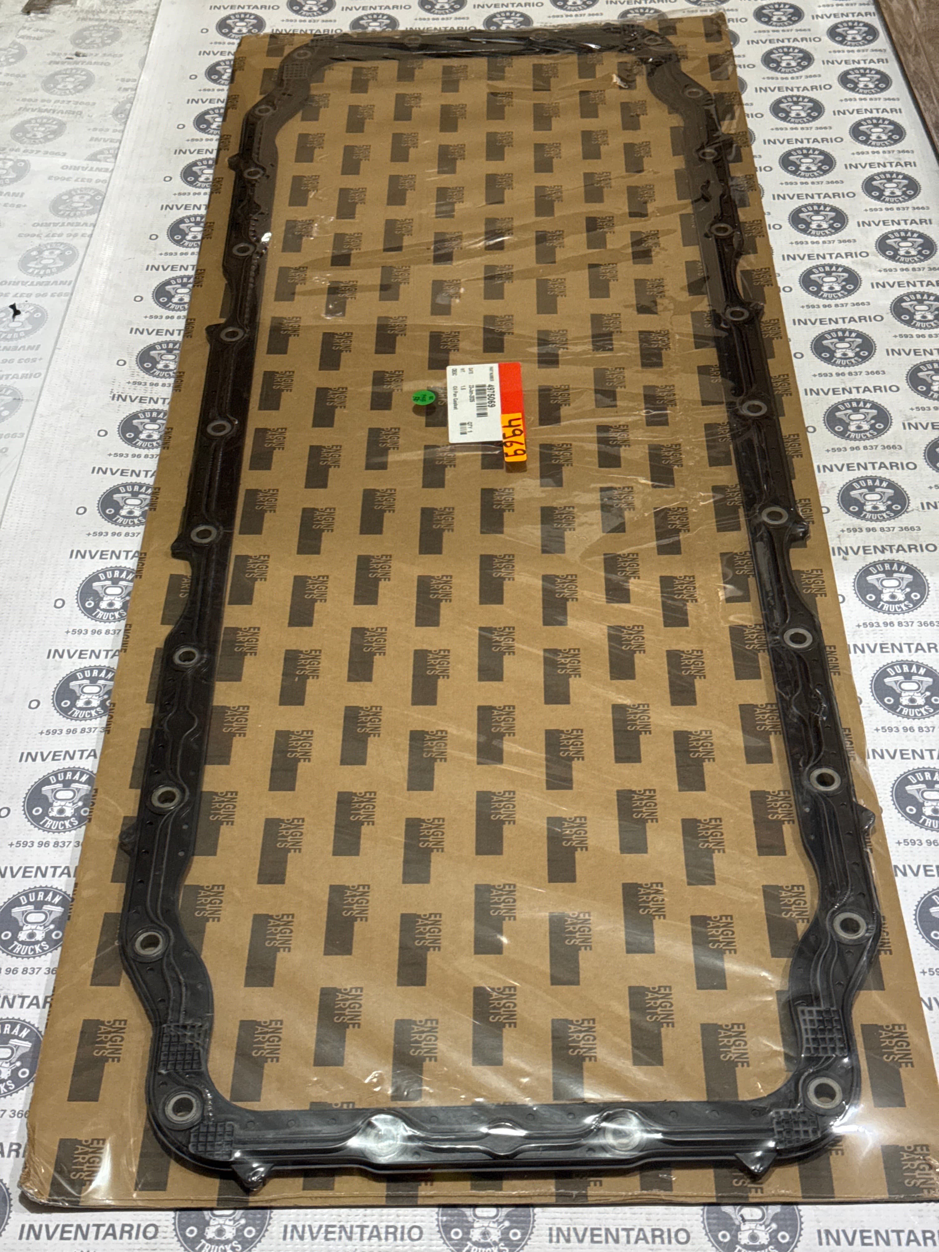 EMPAQUE DEL CARTER MOTOR CUMMINS ISZ