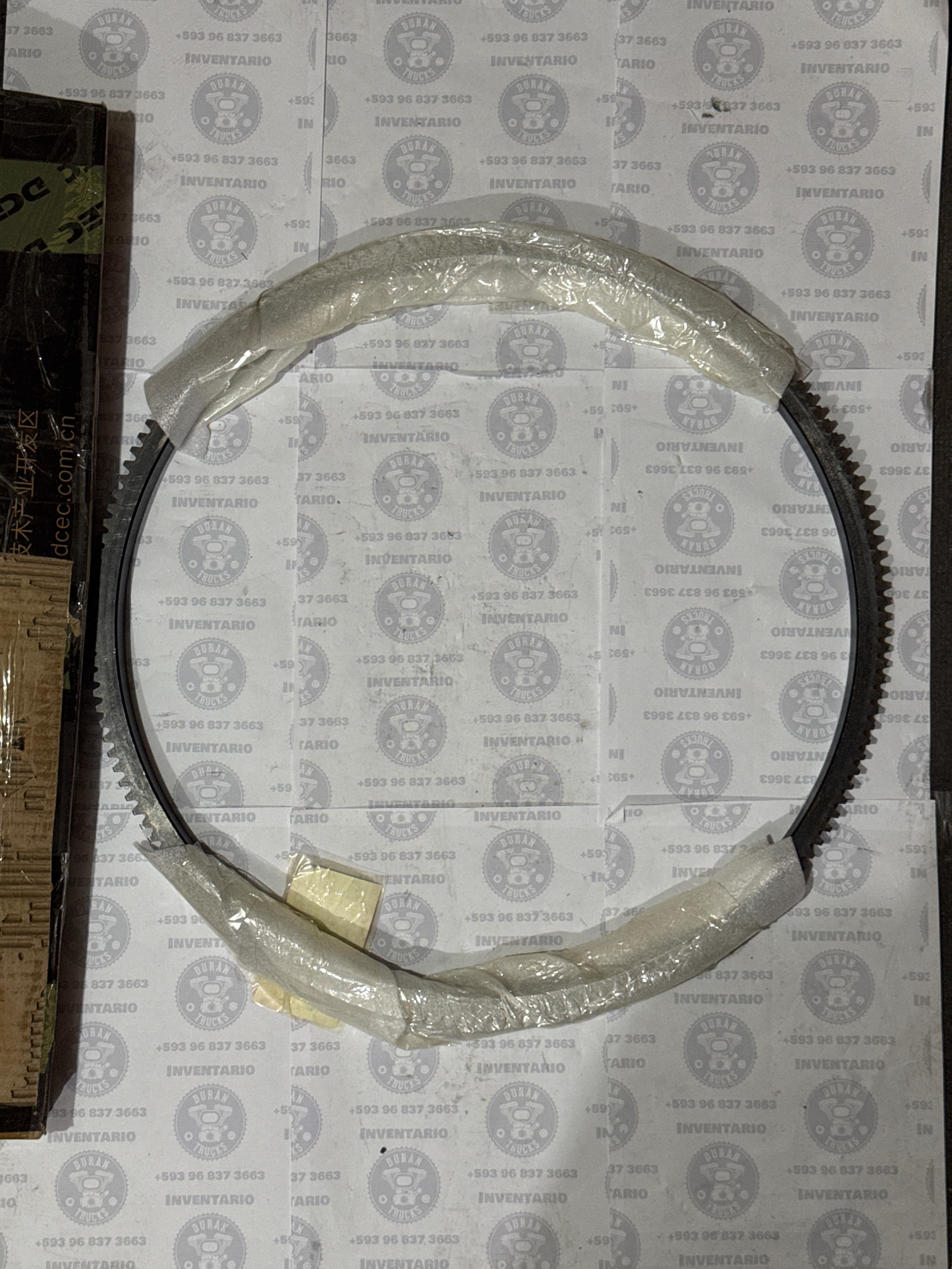 CINTA DE VOLANTE DE MOTOR CUMMINS ISC ISL 6CT 158 DIENTES