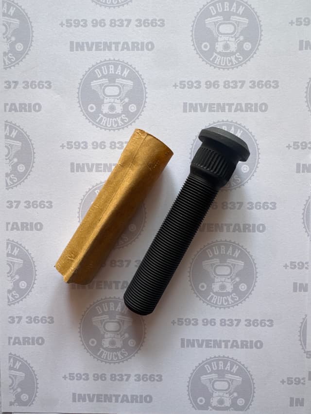 PERNO DE RUEDA CON TUERCA PARA ARO TIPO DISCO 4 1/2"