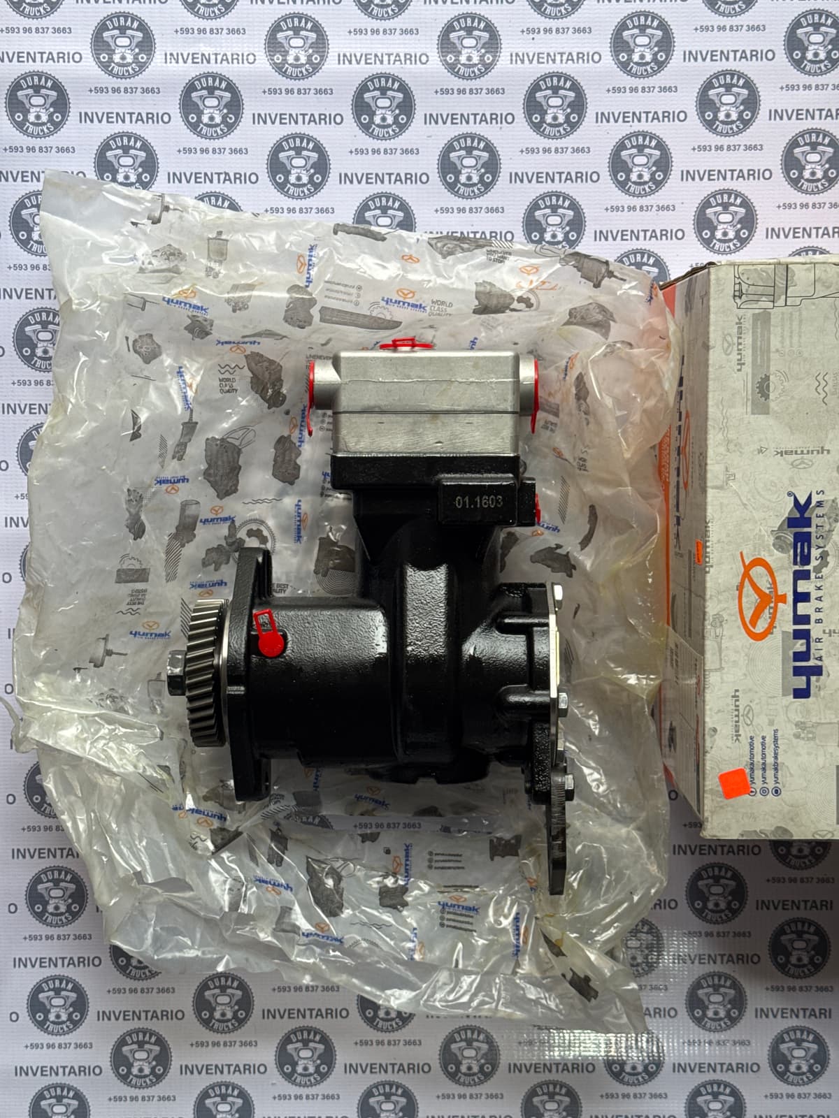 COMPRESOR ARMADO MOTOR FREIGHTLINER M2