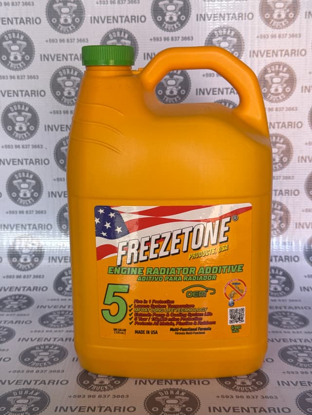GALONES DE REFRIGERANTE VERDE