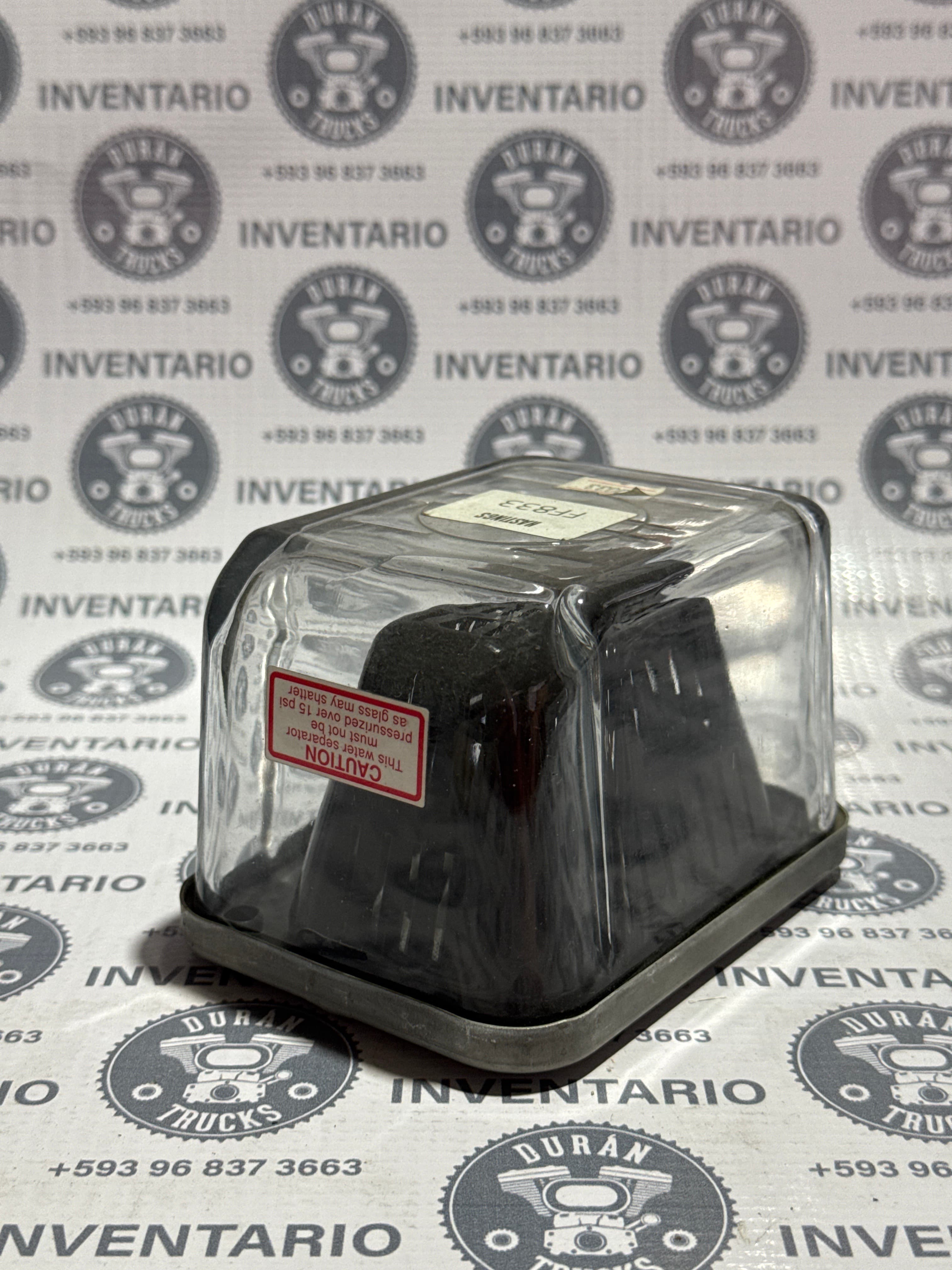 FILTRO DE COMBUSTIBLE CATERPILLAR JHON DEERE DE VIDRIO