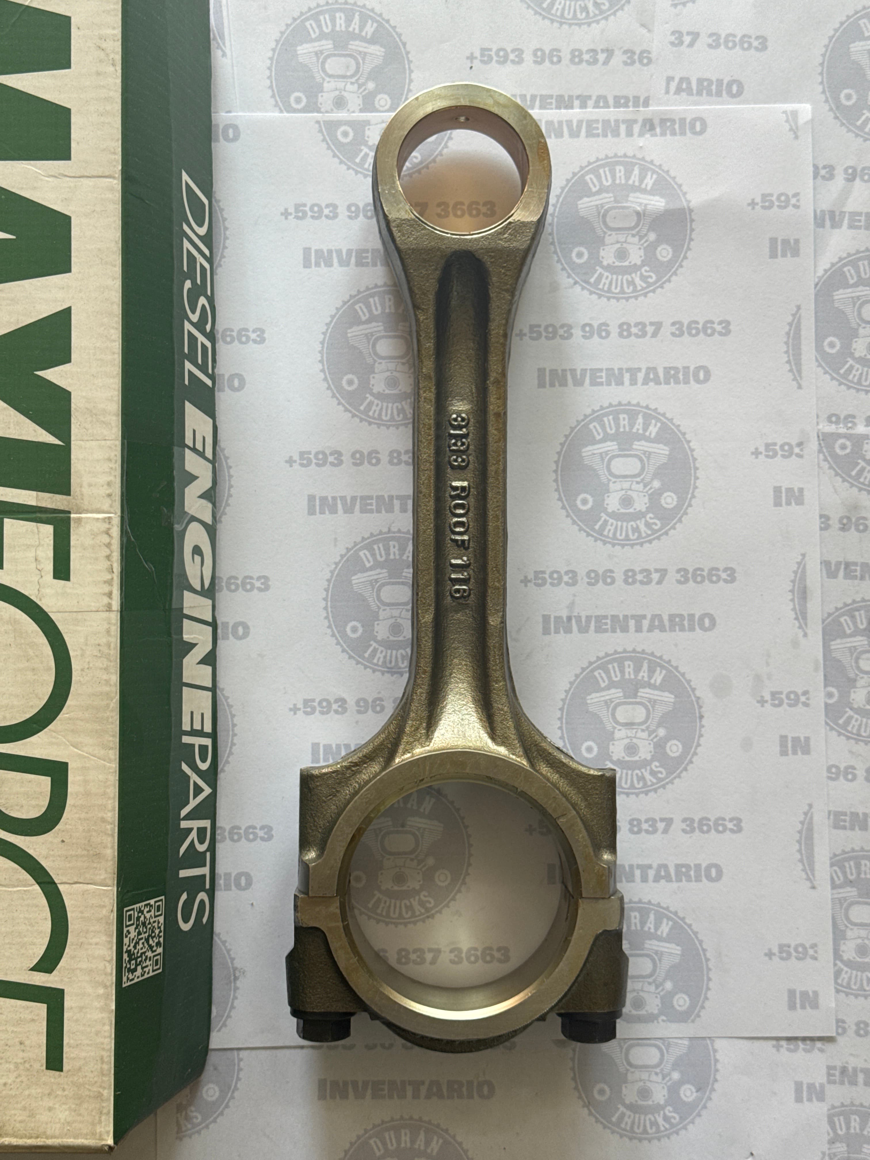 BRAZO DE BIELA DE MOTOR CATERPILLA 3054 3056 CAT 420 D CHAPAS DE CUÑA PARA LA SERIE 1000 MOTORES PERKINS