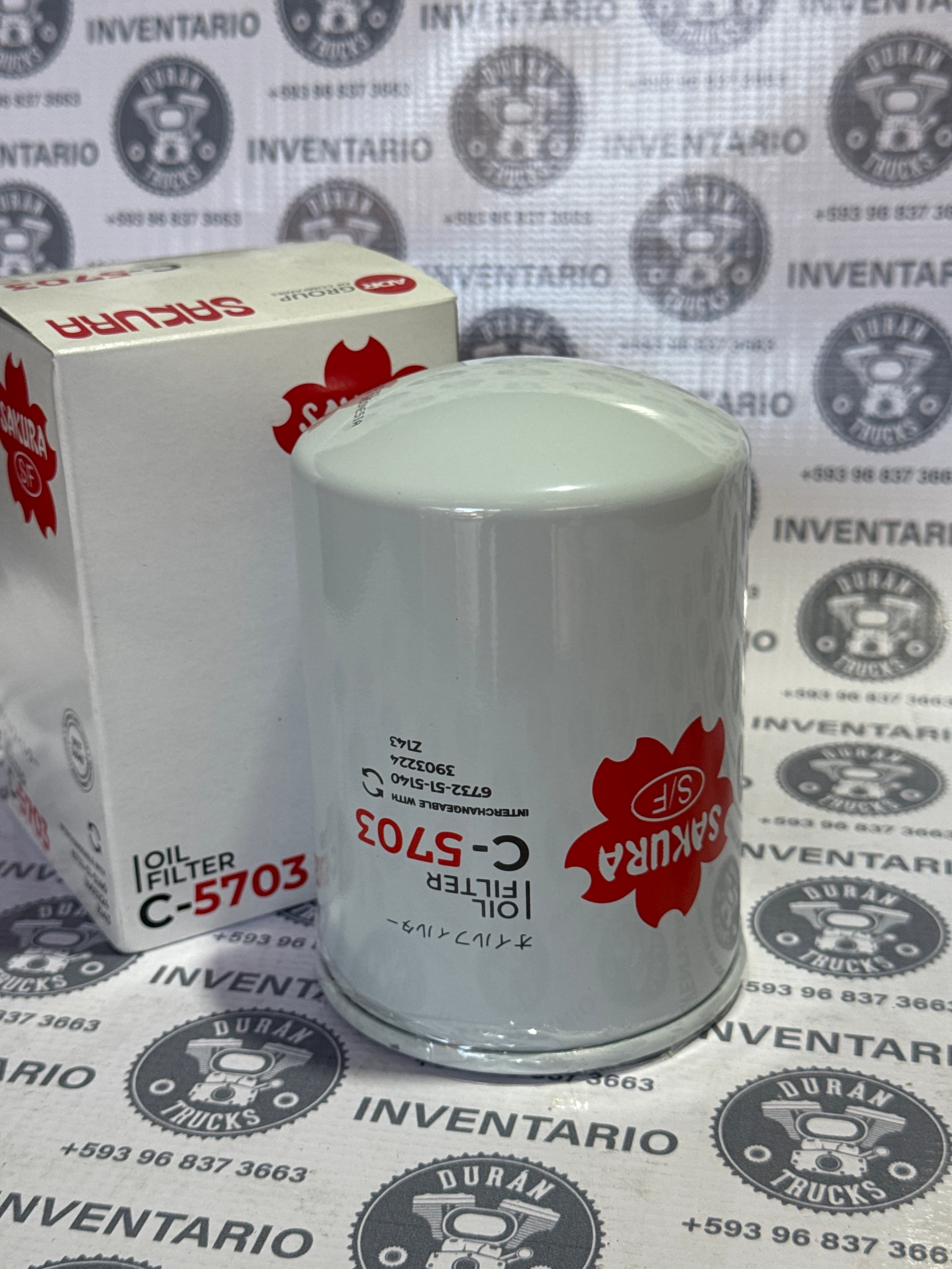 FILTRO DE ACEITE FORD CARGO 815