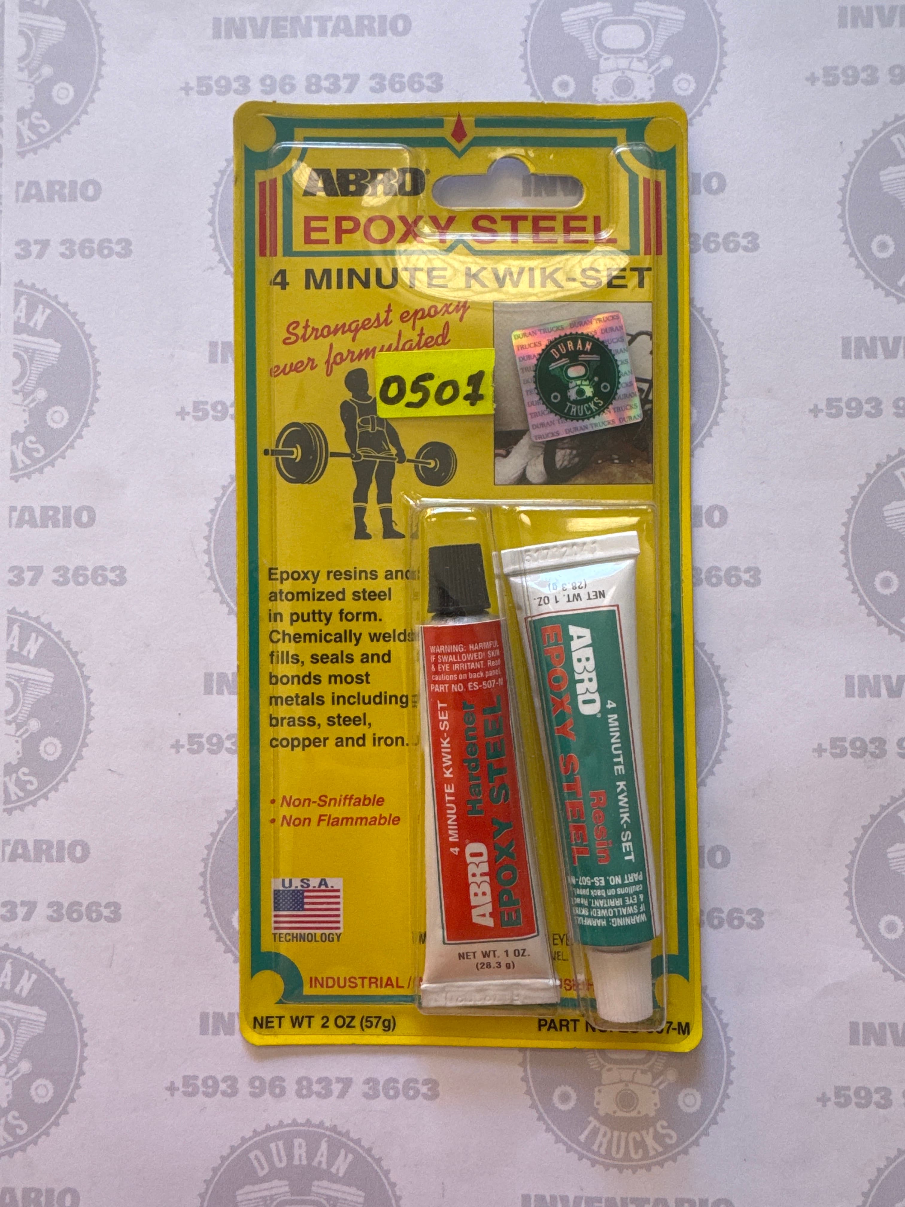 EPOXICA DE MESCLAR 4 MINUTOS