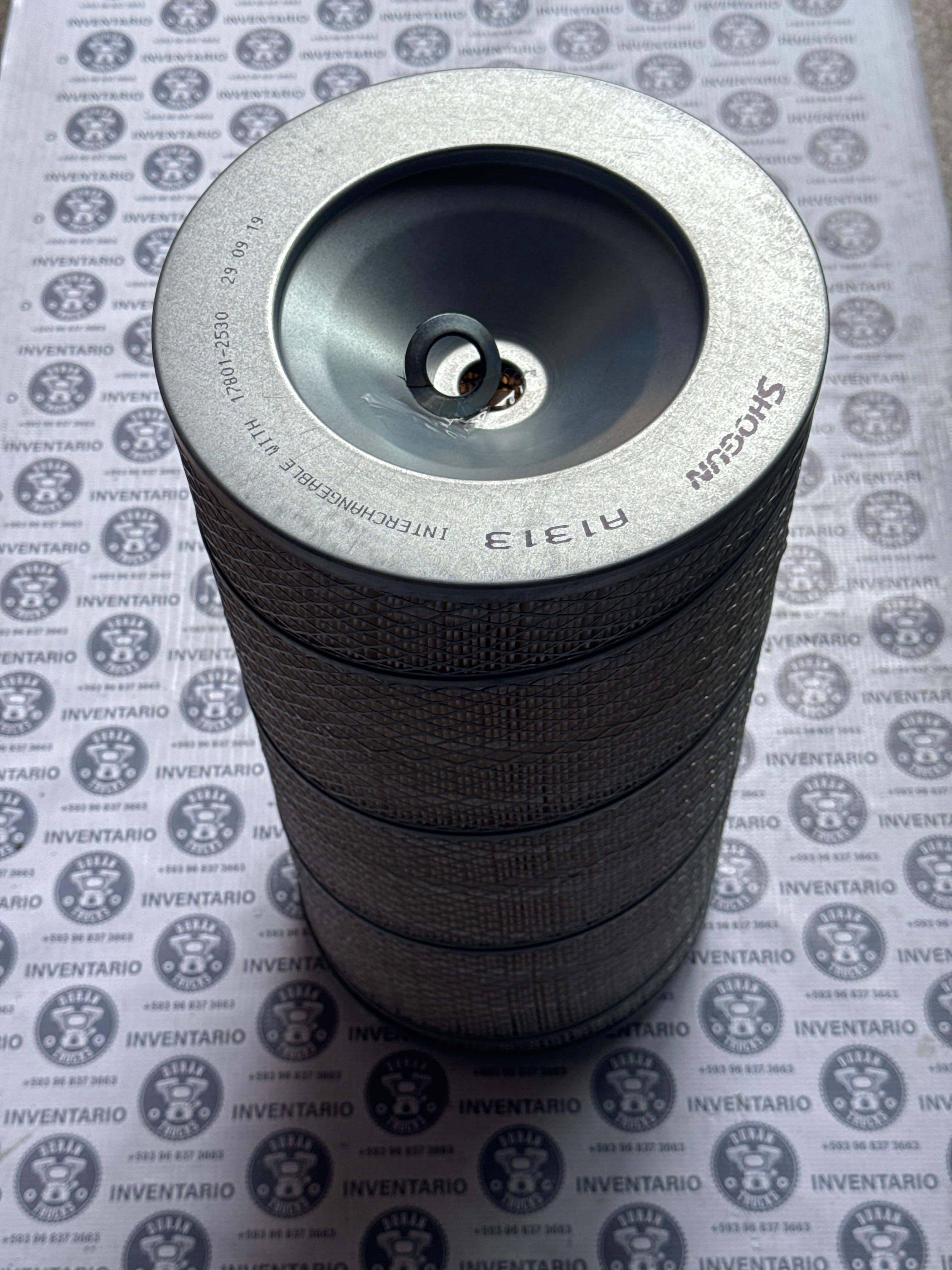 FILTRO DE AIRE PRIMARIO HINO GD GH (trabaja con filtro A-1307) hasta 2008