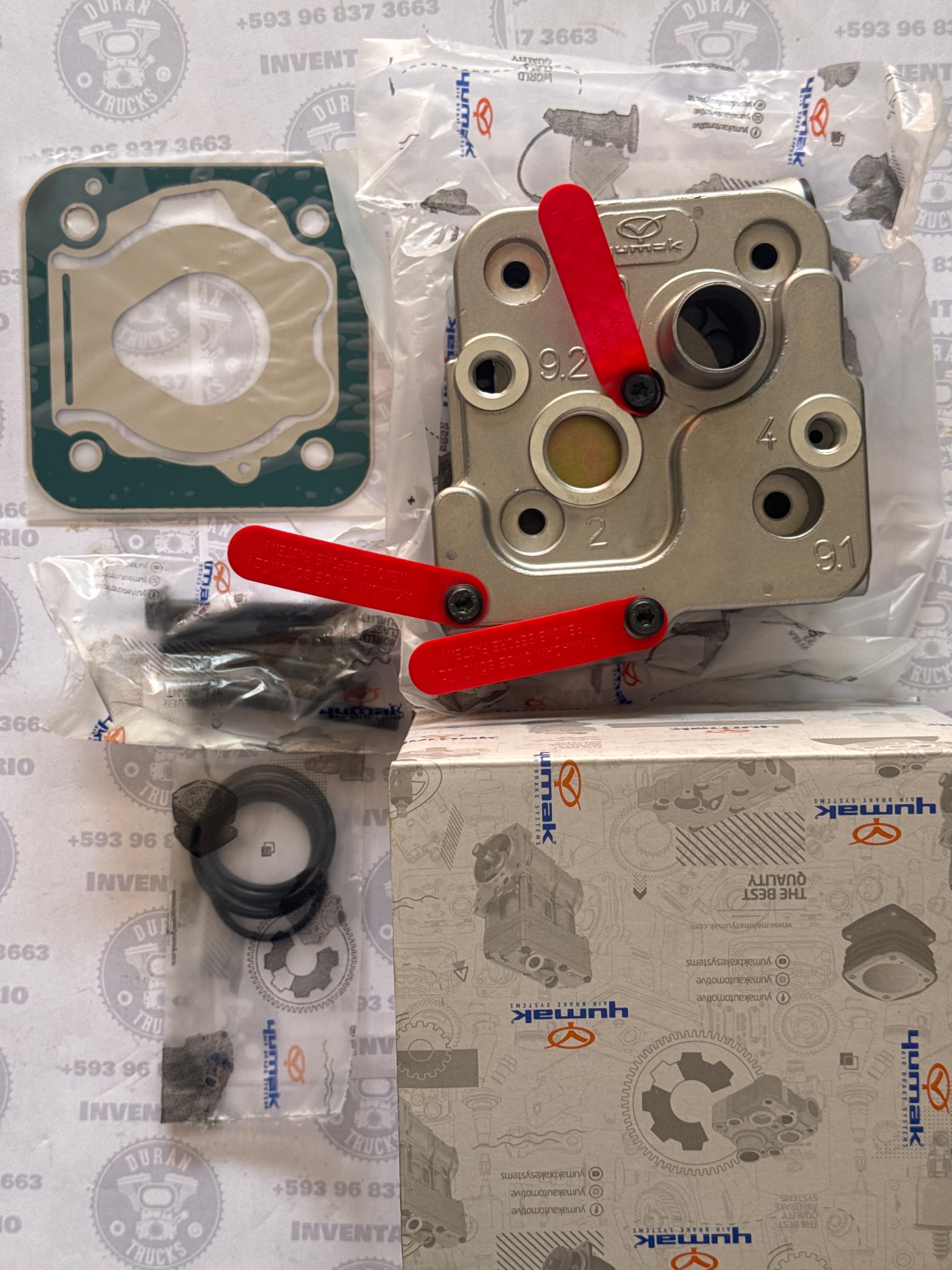 CABEZOTE DE COMPRESOR FREIGHTLINER M2-106 MOTOR MERCEDES OM900