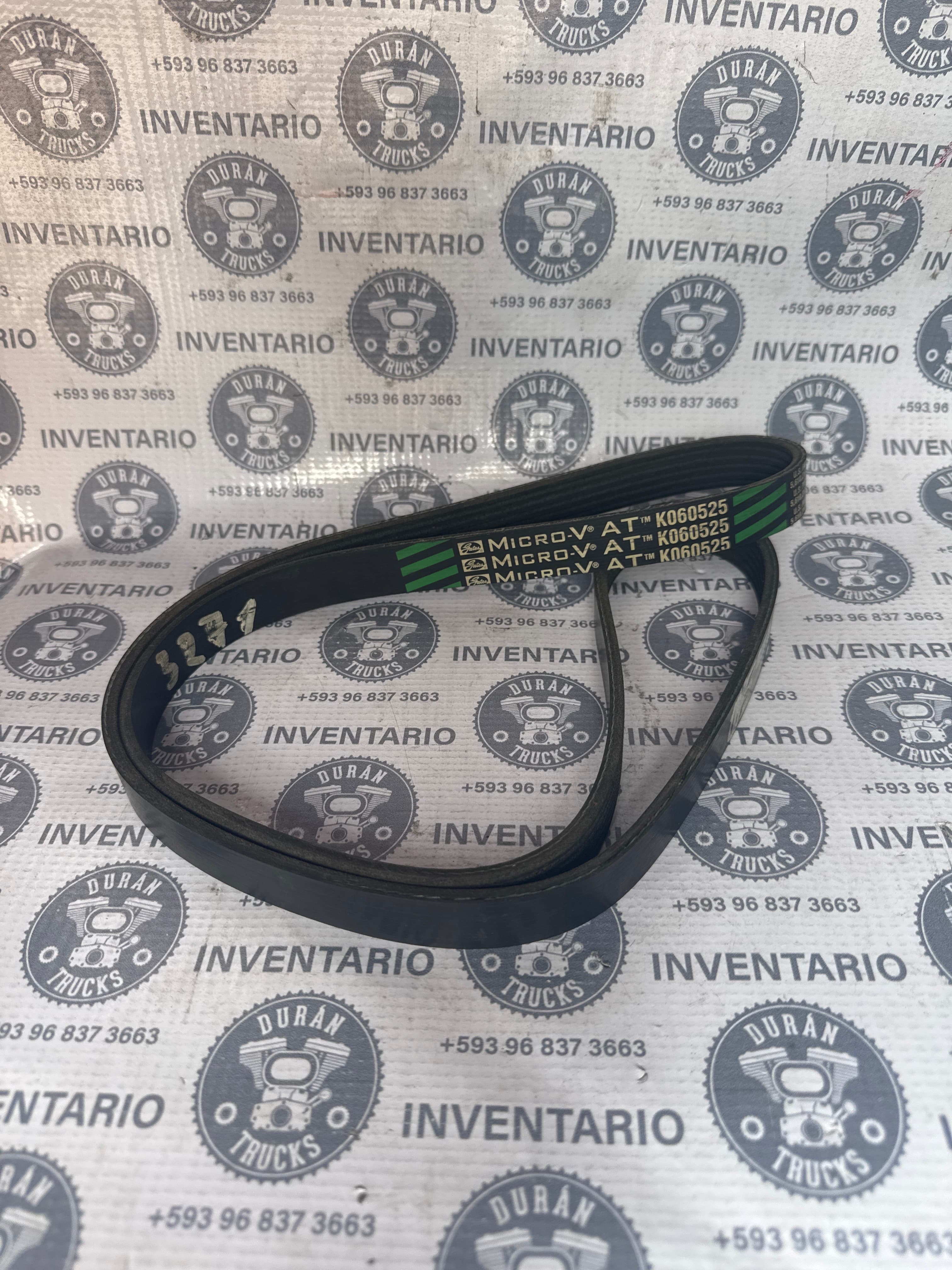 BANDA DE 6 CANALES ALTERNADOR MOTOR CUMMINS ISX KENWORTH